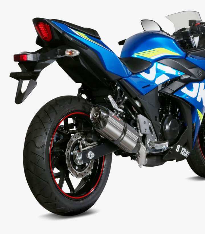 MIVV Suono Auspuff Stahl für Suzuki GSX-R 250 (17-20), GSX250R (17-21) S.054.L7
