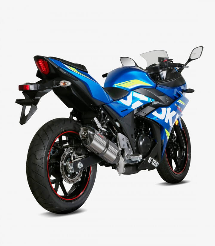 MIVV Suono Auspuff Stahl für Suzuki GSX-R 250 (17-20), GSX250R (17-21) S.054.L7