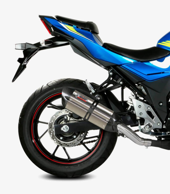 MIVV Suono Auspuff Stahl für Suzuki GSX-R 250 (17-20), GSX250R (17-21) S.054.L7
