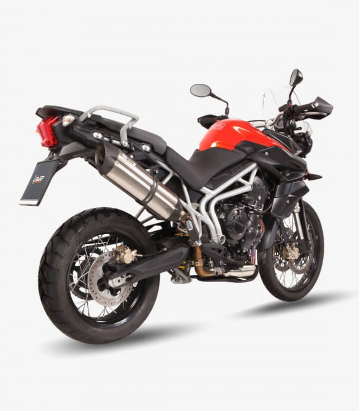 MIVV Suono Auspuff Stahl für Triumph Tiger 800 XC (11-21), Tiger 800 XR (15-22) T.011.L7