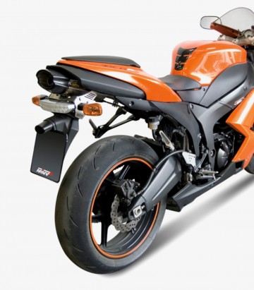 MIVV Suono Auspuff Stahl für Kawasaki Ninja ZX-6R/RR (07-08) UK.019.L7