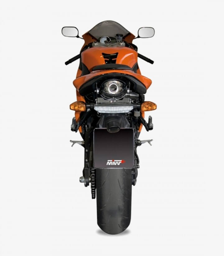 MIVV Suono Auspuff Stahl für Kawasaki Ninja ZX-6R/RR (07-08) UK.019.L7