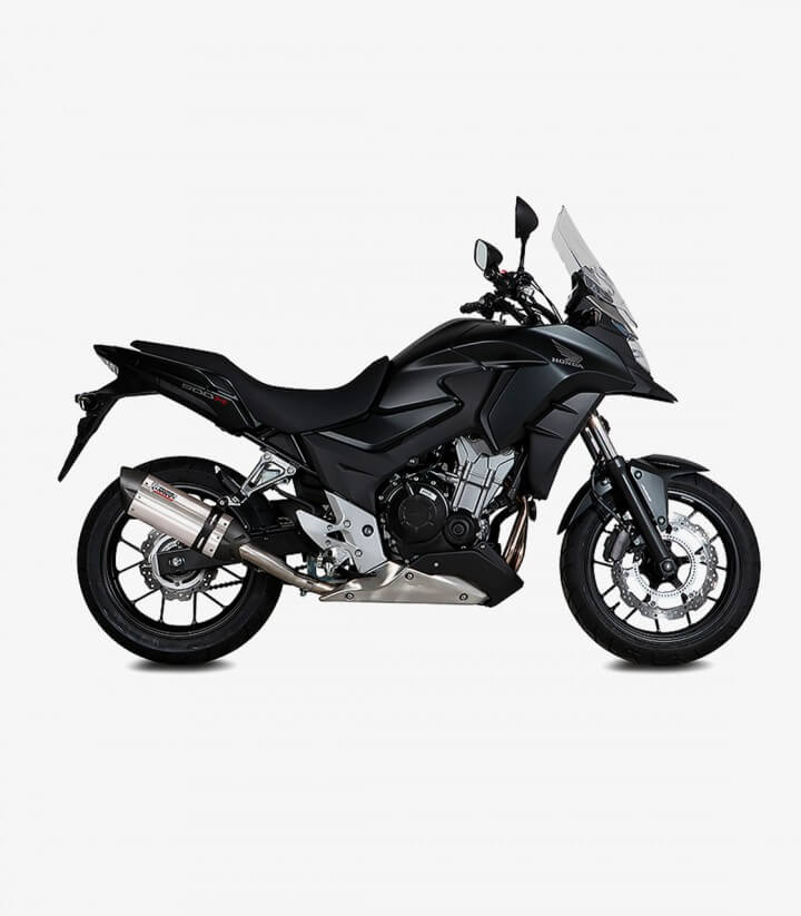 MIVV Suono Exhaust Stainless Steel for Honda CB 500 X (16-16) H.061.L7