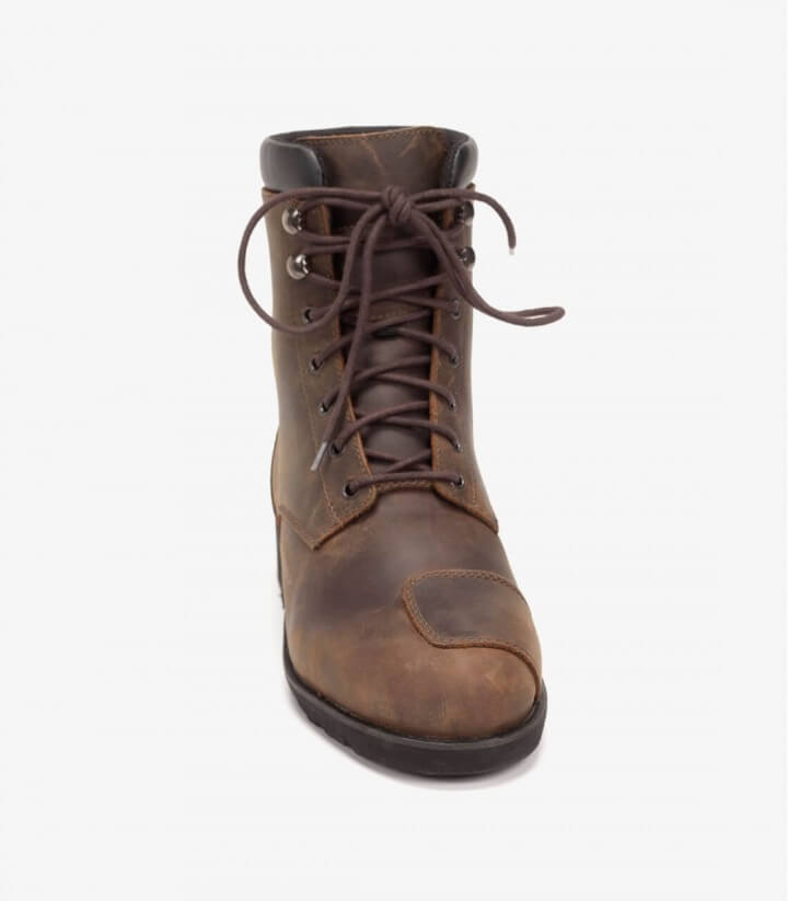 Botas de moto unisex Rainers Verona marrón VERONAMR