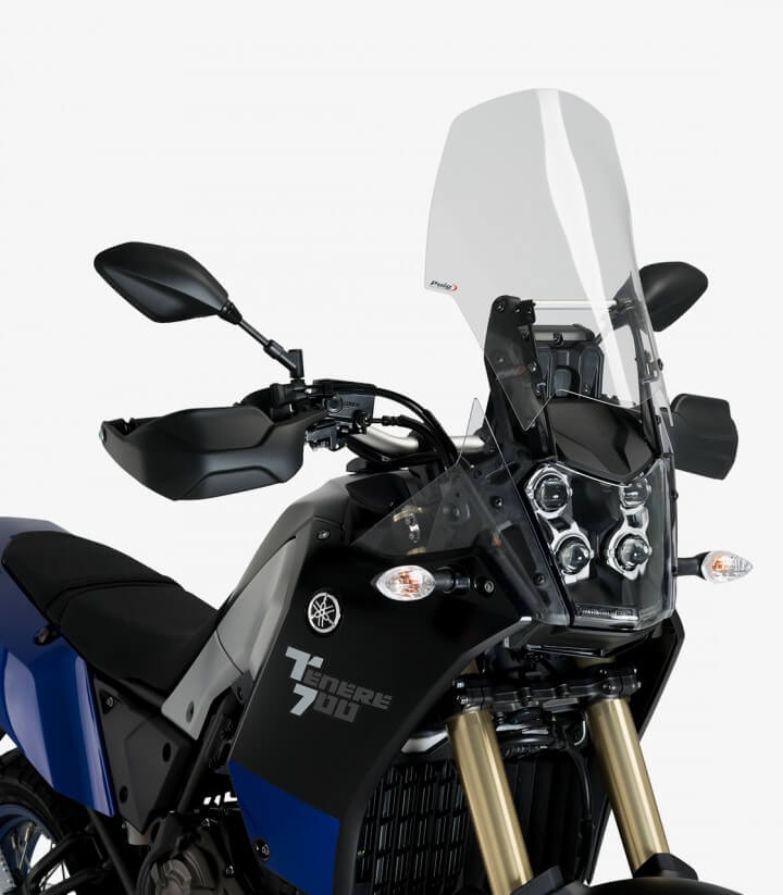 Puig 3732N manual windshield lifting mechanism for Yamaha Tenere 700 (19-24)