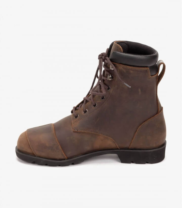Rainers Verona brown unisex motorcycle boots VERONAMR