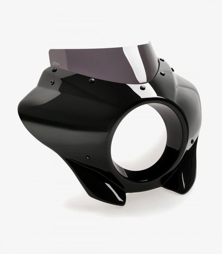 Semicarenado Puig Mirage Sport Honda CMX 1100 Rebel (21-25) Negro brillante / Ahumado oscuro 21460F