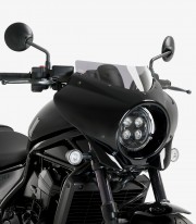 Semicarenado Puig Mirage Sport Honda CMX 1100 Rebel (21-25) Negro brillante / Ahumado 21460H