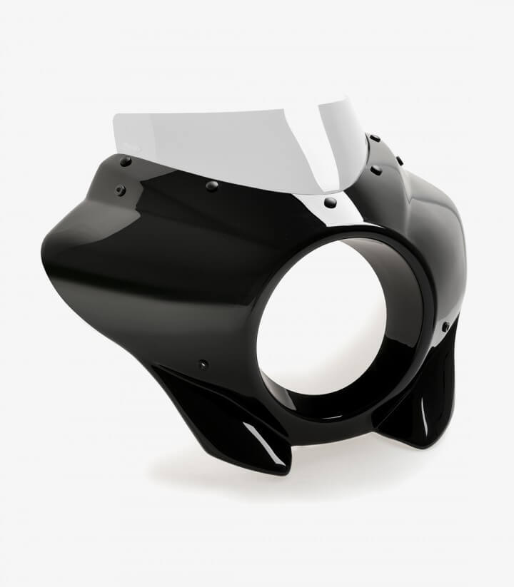 Semicarenado Puig Mirage Sport Honda CMX 1100 Rebel (21-25) Negro brillante / Transparente 21460W