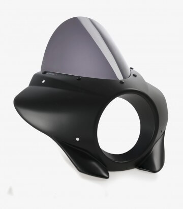 Semicarenado Puig Mirage Touring Honda CMX 1100 Rebel (21-25) Negro mate / Ahumado oscuro 21605F