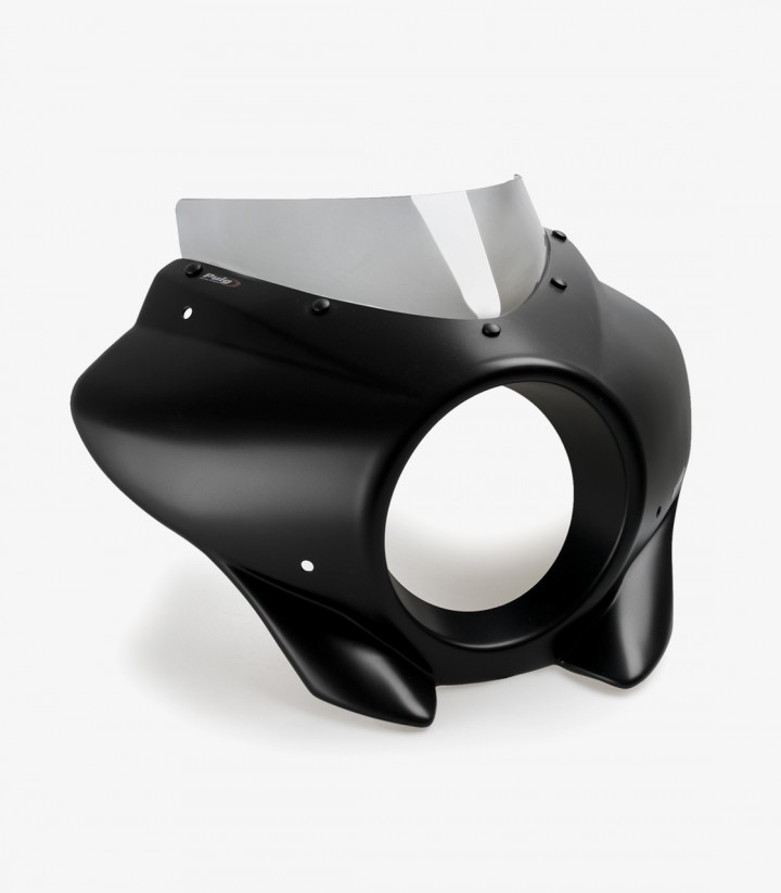 Semicarenado Puig Mirage Sport Honda CMX 1100 Rebel (21-25) Negro mate / Ahumado 21604H