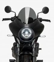 Kawasaki Eliminator 500 (24-25) Puig Mirage Touring Glossy black / Dark smoked Semi-fairing 21946F