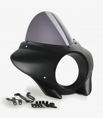 Semicarenado Puig Mirage Touring Kawasaki Eliminator 500 (24-25) Negro mate / Ahumado oscuro 22145F