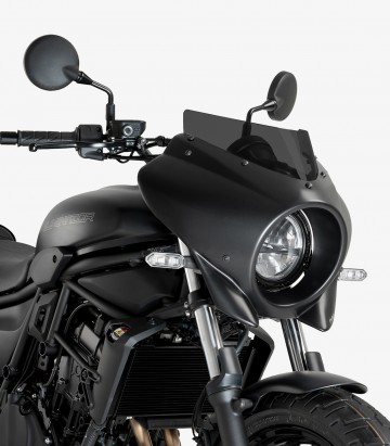 Kawasaki Eliminator 500 (24-25) Puig Mirage Sport Glossy black / Dark smoked Semi-fairing 21945F