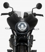 Kawasaki Eliminator 500 (24-25) Puig Mirage Sport Glossy black / Smoked Semi-fairing 21945H