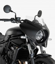 Semicarenado Puig Mirage Sport Kawasaki Eliminator 500 (24-25) Negro brillante / Transparente 21945W