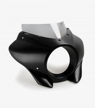 Kawasaki Eliminator 500 (24-25) Puig Mirage Sport Matte black / Smoked Semi-fairing 22146H