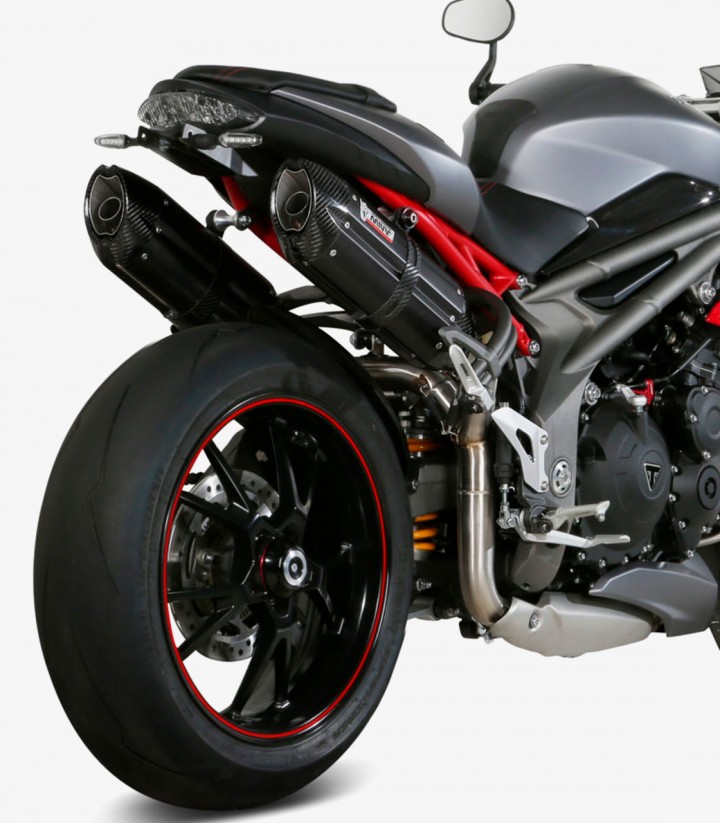 Escape MIVV Suono Negro para Triumph Speed Triple (16-17) AT.016.L9