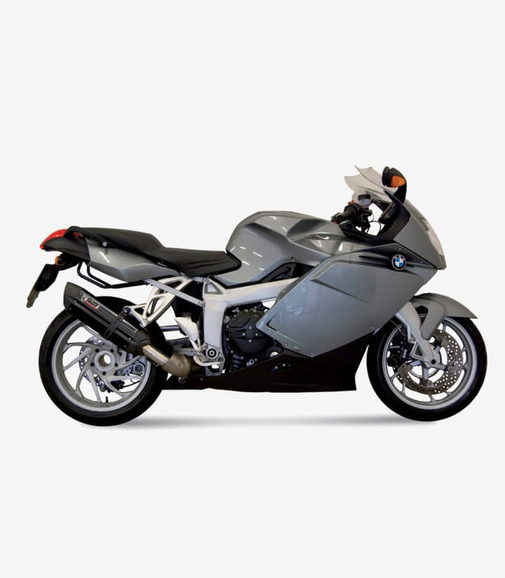 MIVV Suono Auspuff Schwarz für BMW K 1200 R/S, K1200 GT (05-08) B.003.L9
