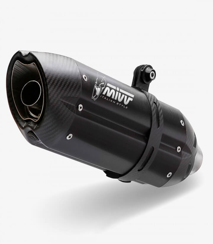 MIVV Suono Exhaust Black for BMW K 1200 R / S / GT (05-08) B.003.L9