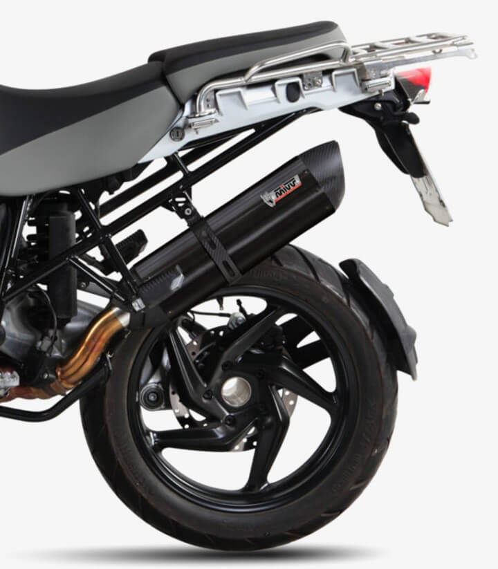 MIVV Suono Auspuff Schwarz für BMW R 1200 GS (10-12) B.012.L9