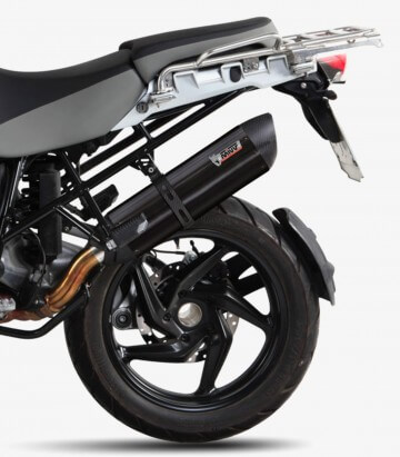 MIVV Suono Auspuff Schwarz für BMW R 1200 GS (10-12) B.012.L9