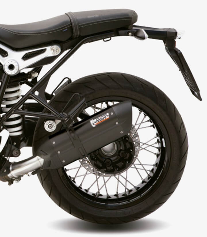 MIVV Suono Auspuff Schwarz für BMW R nineT/Scrambler (14-20) B.021.L9