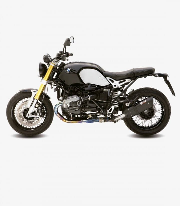 MIVV Suono Auspuff Schwarz für BMW R nineT/Scrambler (14-20) B.021.L9