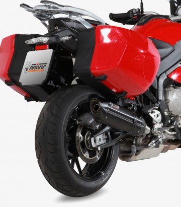 MIVV Suono Auspuff Schwarz für BMW S 1000 XR (15-19) B.025.L9