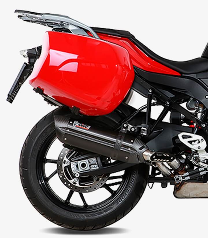 MIVV Suono Auspuff Schwarz für BMW S 1000 XR (15-19) B.025.L9