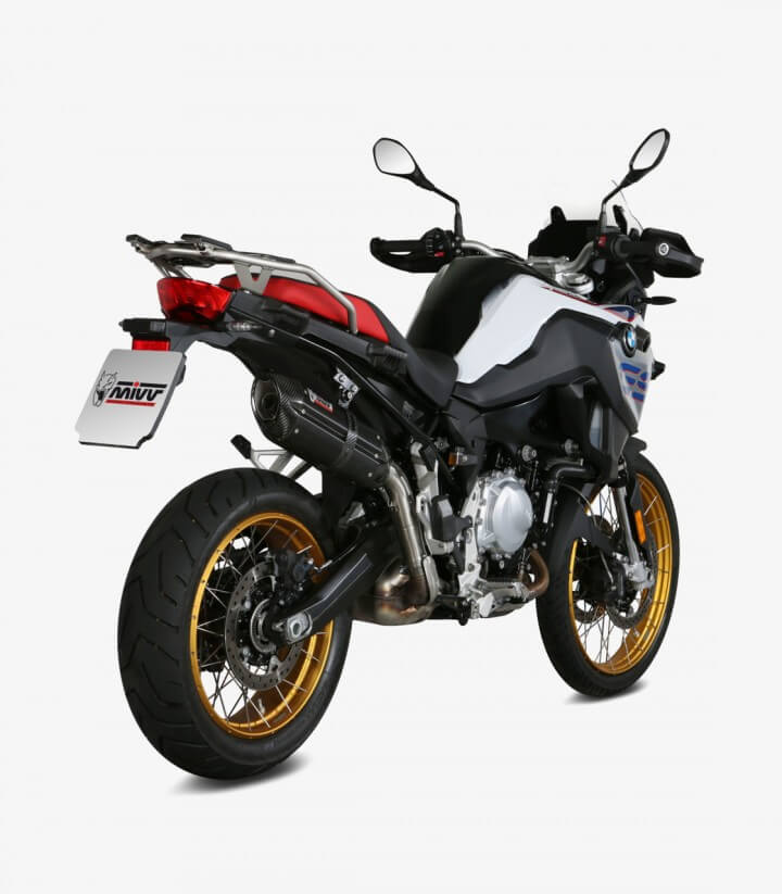 MIVV Suono Auspuff Schwarz für BMW F 750 GS (18-24), F 850 GS (18-24) B.033.L9