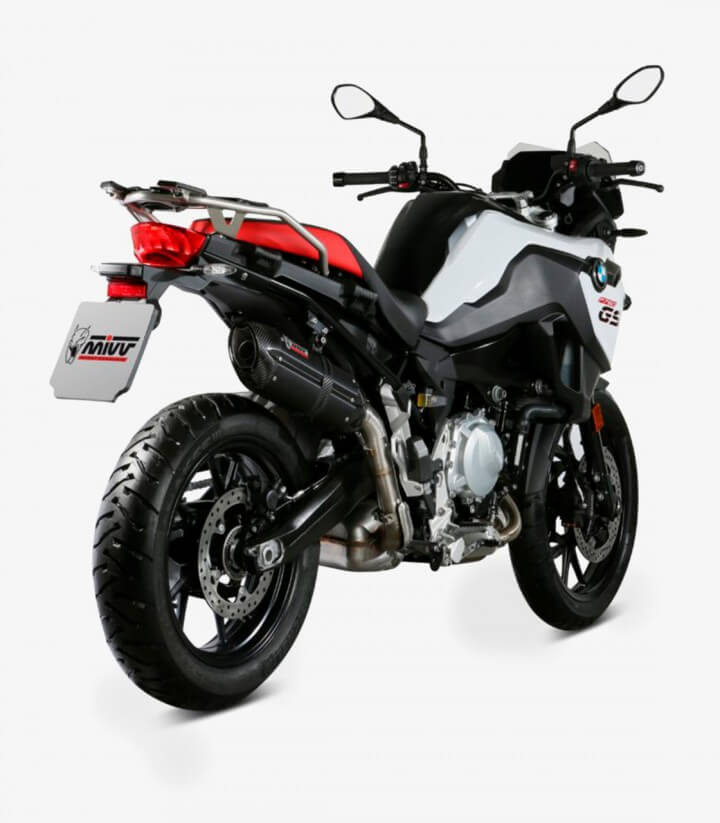 MIVV Suono Auspuff Schwarz für BMW F 750 GS (18-24), F 850 GS (18-24) B.033.L9