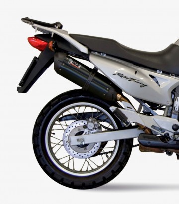 MIVV Suono Auspuff Schwarz für Honda XL 650 Transalp (00-04) H.023.L9