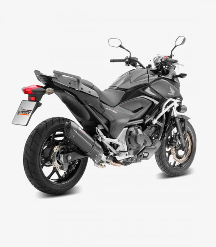 MIVV Suono Auspuff Schwarz für Honda Integra (11-15), NC700/750S/X (12-15), NC 700 Vultus (14-20) H.046.L9