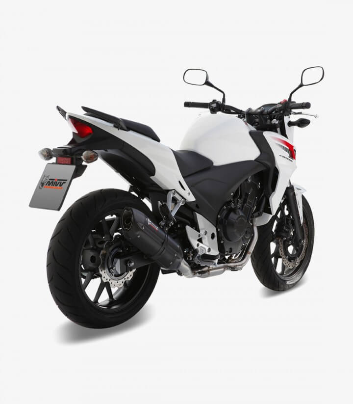 MIVV Suono Exhaust Black for Honda CB 500 F/X / CBR 500 R (13-15) H.051.L9