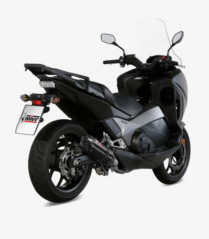 MIVV Suono Exhaust Black for Honda Integra / NC 750 S/X (16-21) H.065.L9