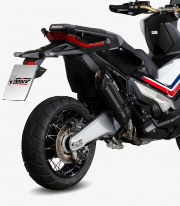 MIVV Suono Auspuff Schwarz für Honda X-ADV 750 (17-26) H.066.L9