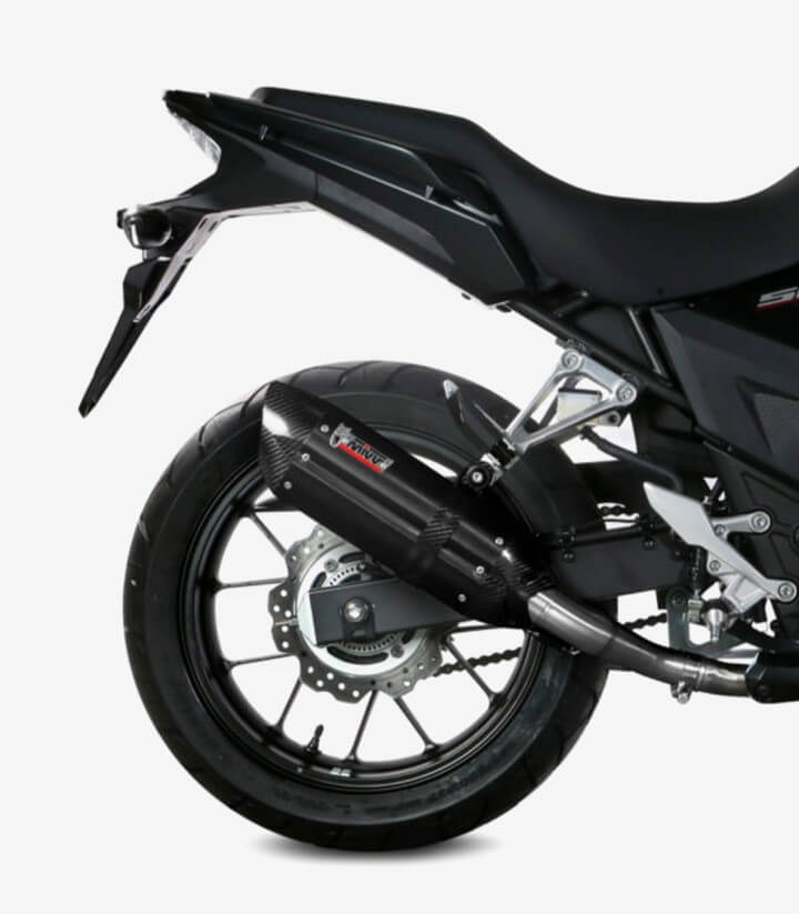 MIVV Suono Auspuff Schwarz für Honda CB 500 X (17-20) H.067.L9