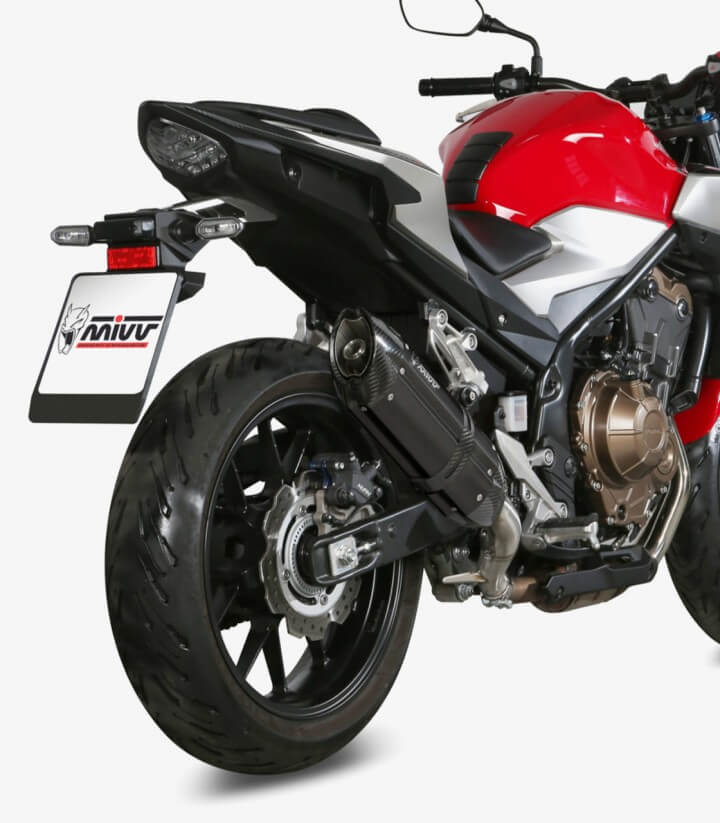 Escape MIVV Suono Negro para Honda CB 500 F / X (19-25) H.075.L9