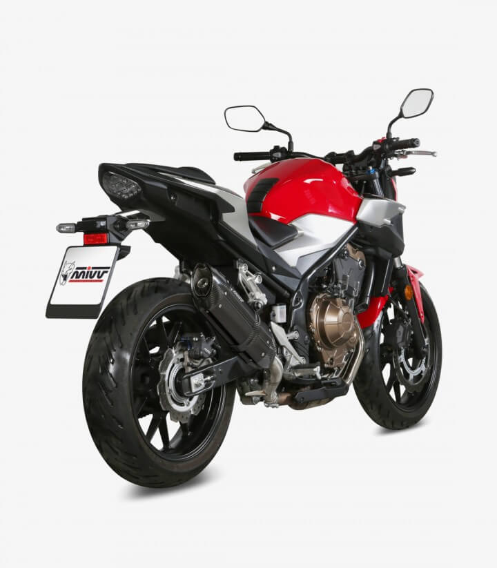 Escape MIVV Suono Negro para Honda CB 500 F / X (19-25) H.075.L9