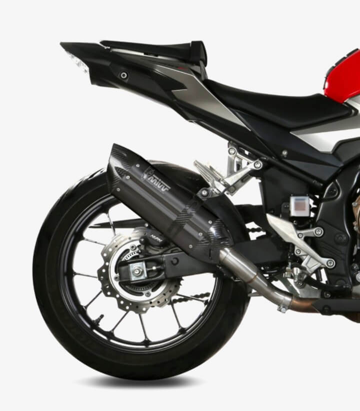 MIVV Suono Auspuff Schwarz für Honda CB 500 F (19-25) / X (19-21) H.075.L9