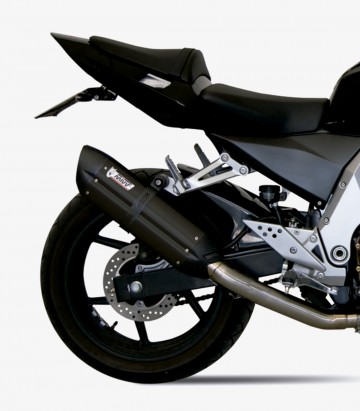 MIVV Suono Auspuff Schwarz für Kawasaki Z 750 (04-06) K.011.L9