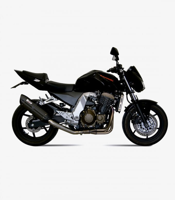 MIVV Suono Auspuff Schwarz für Kawasaki Z 750 (04-06) K.011.L9