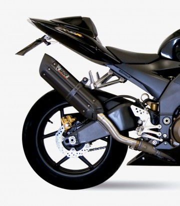 MIVV Suono Auspuff Schwarz für Kawasaki Ninja ZX-10R/RR (04-05) K.012.L9