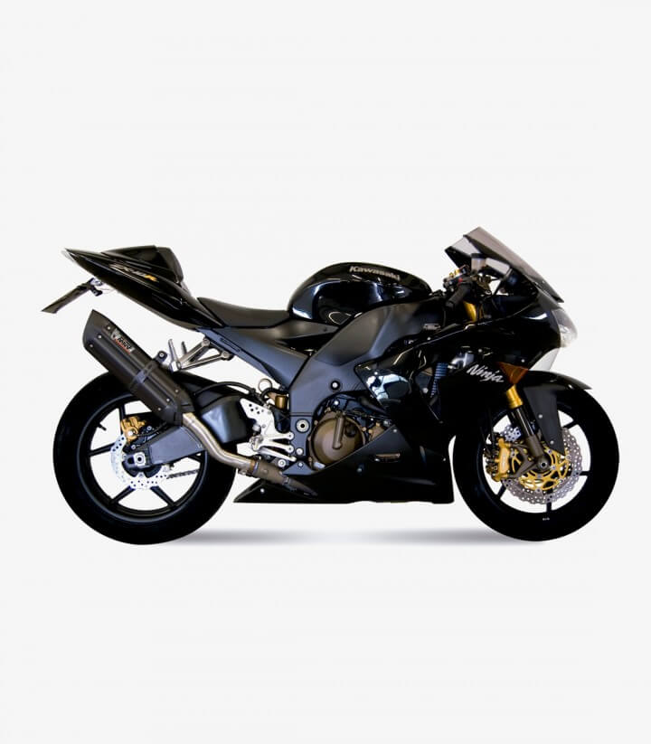 MIVV Suono Exhaust Black for Kawasaki ZX-10R / RR / SE (04-05) K.012.L9