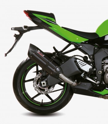 MIVV Suono Auspuff Schwarz für Kawasaki Ninja ZX-6R/RR (09-16) K.022.L9