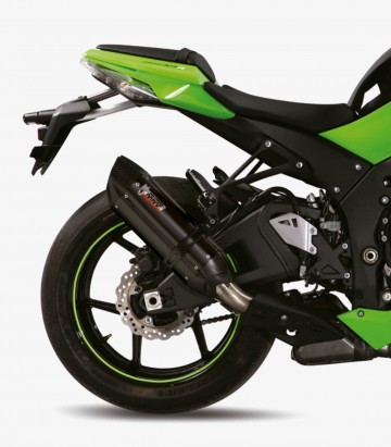 MIVV Suono Auspuff Schwarz für Kawasaki Ninja ZX-10R/RR (11-15) K.026.L9