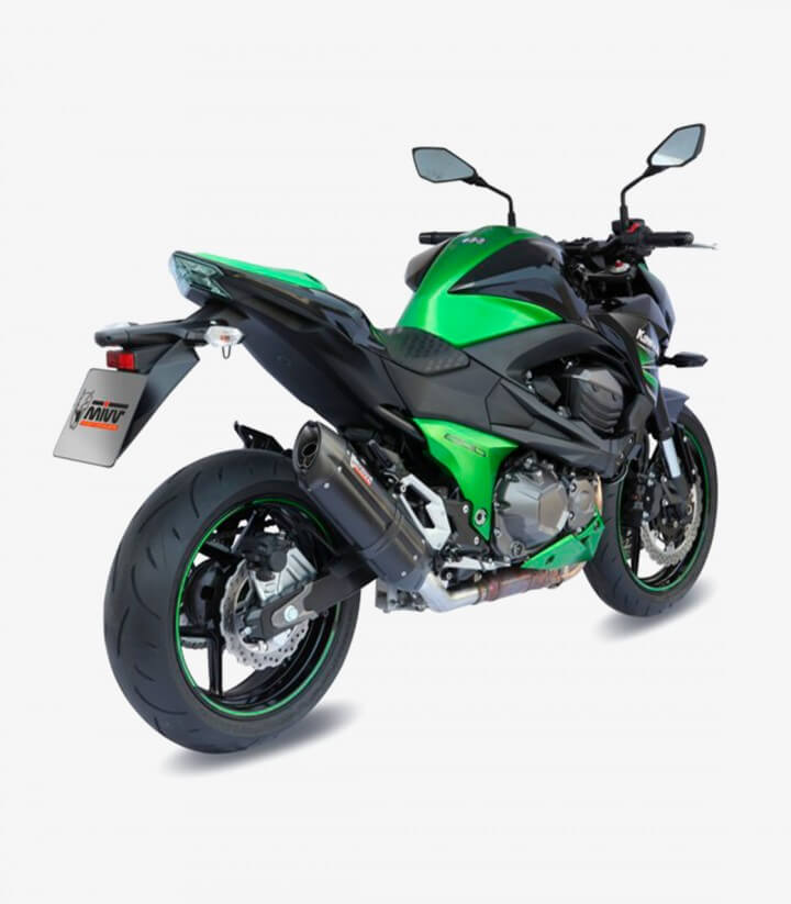 MIVV Suono Auspuff Schwarz für Kawasaki Z800 (13-16) K.032.L9