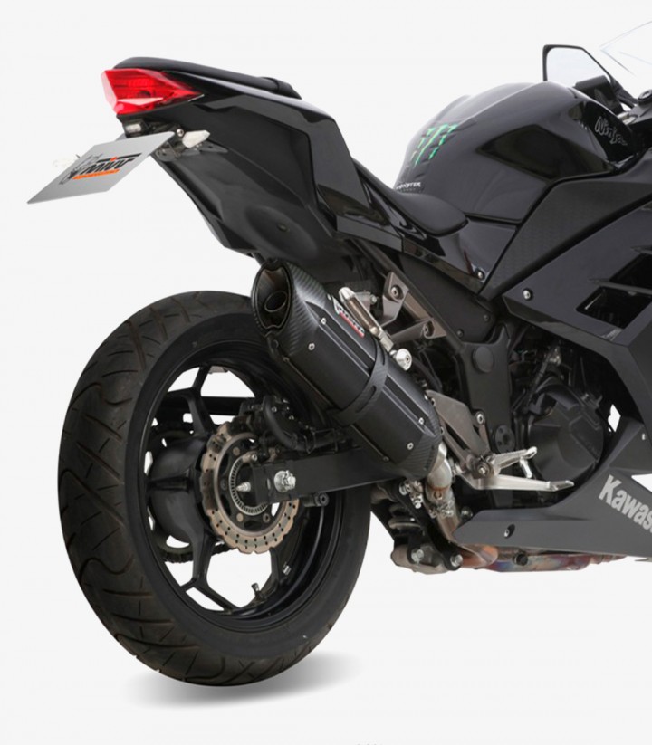 Escape MIVV Suono Negro para Kawasaki Ninja / Z 300 (13-16) K.038.L9