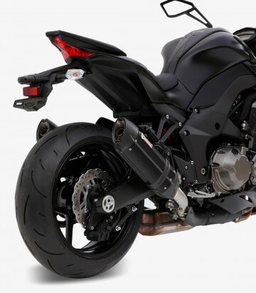 MIVV Suono Auspuff Schwarz für Kawasaki Z 1000 (14-20) K.039.L9